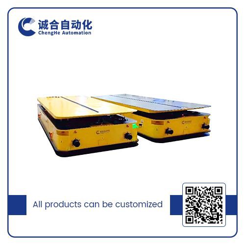 Ten-ton AGV double vehicle linkage